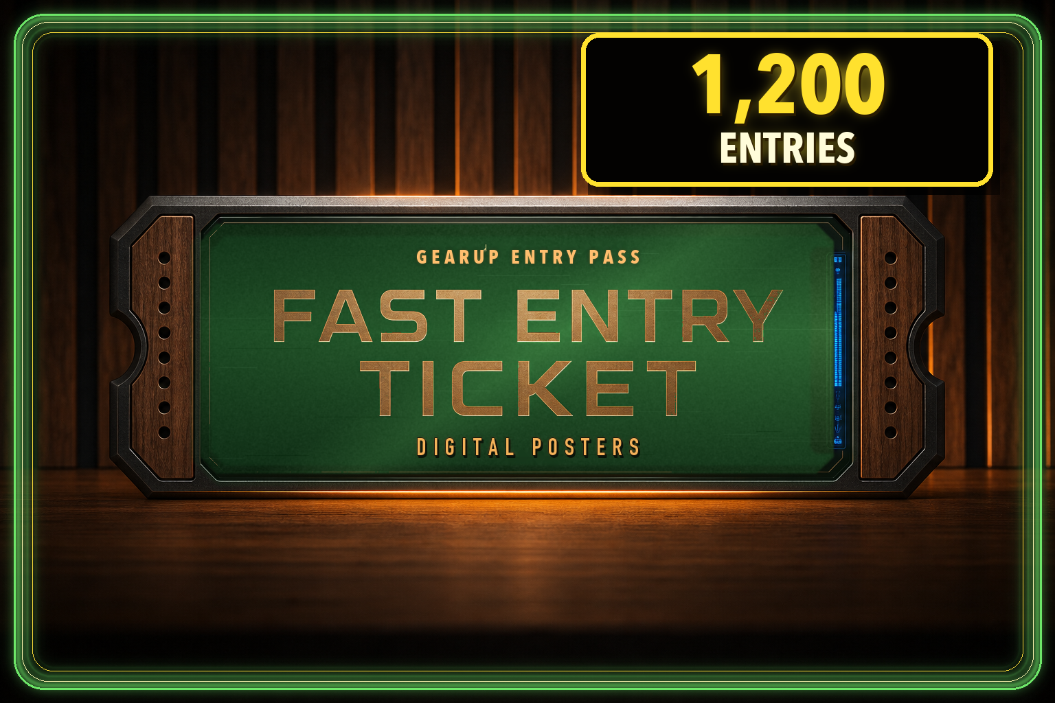 I’m In - 1,200 entries digital posters