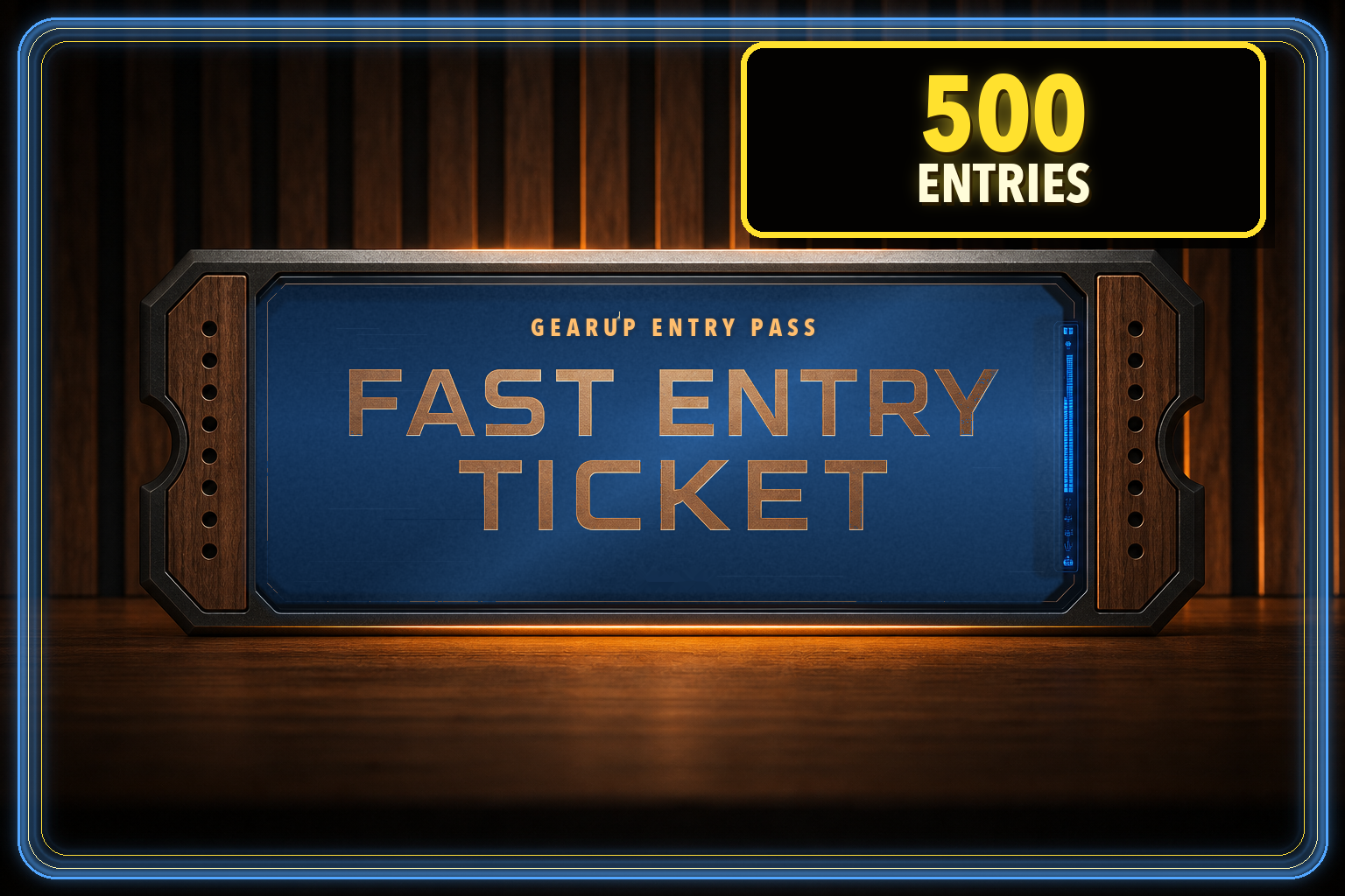 Just Trying My Luck entry ticket for the Project Lumen giveaway